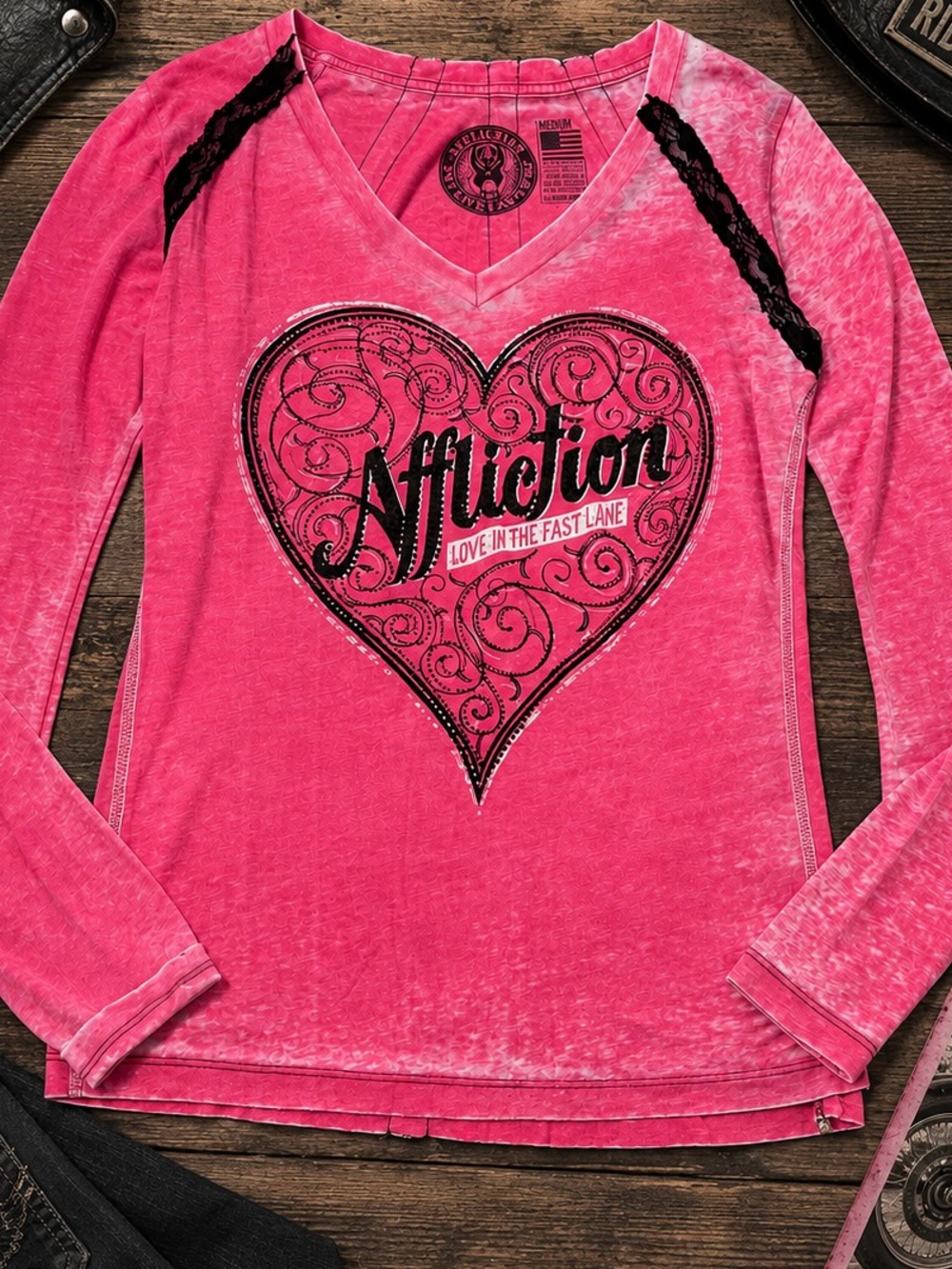 Affliction Graphic Long Sleeve